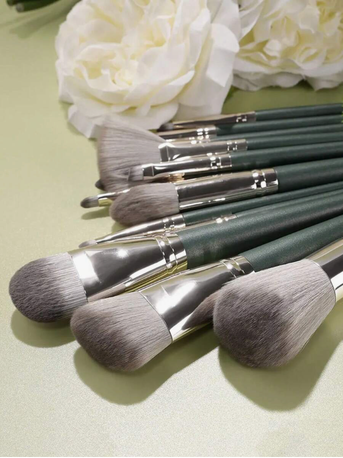 Amarela Set de 14 Brochas para Maquillaje – Profesional y Completo