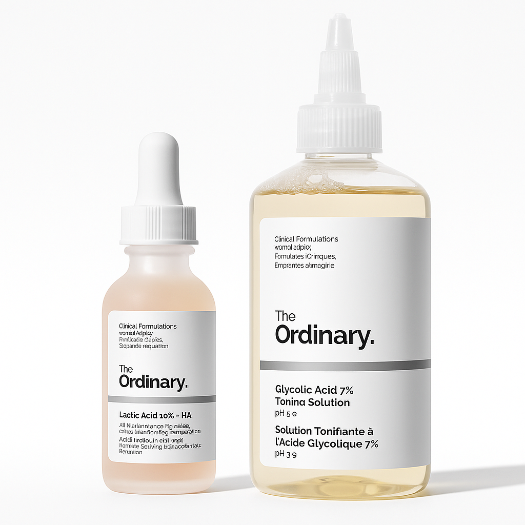 The Ordinary Glycolic Acid 7% + Lactic Acid 10% Set