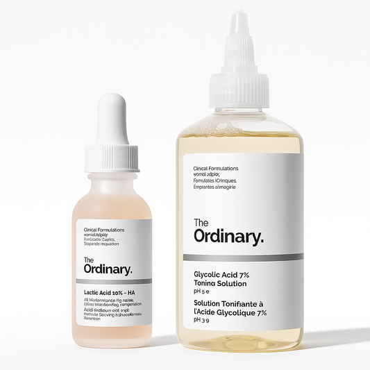 The Ordinary Glycolic Acid 7% + Lactic Acid 10% Set