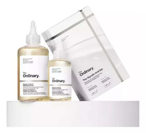 The Ordinary Set x2 Ácido Glicólico 240ml + 100ml