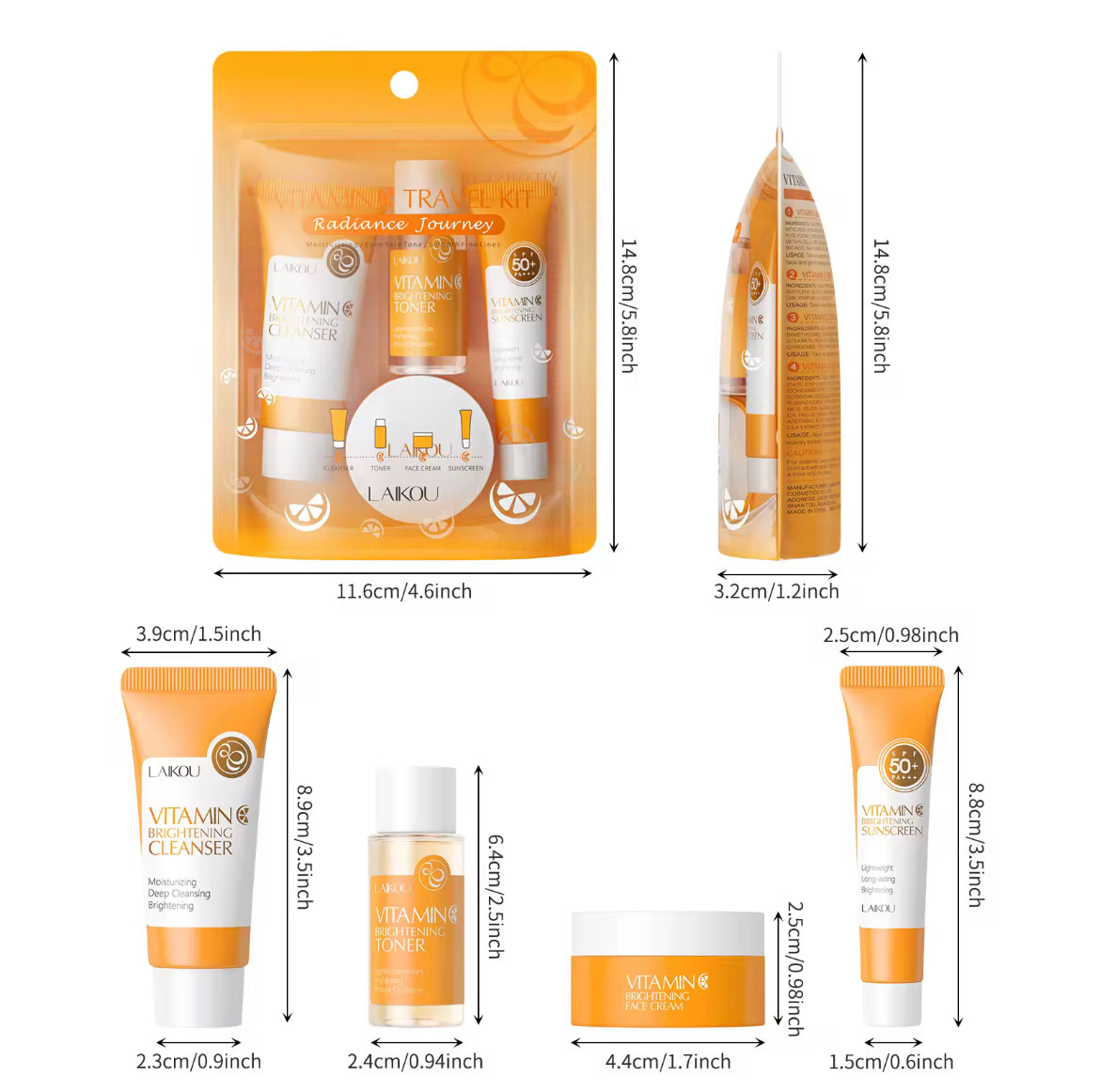 Laikou - Skin Care Coreano Vitamina C
