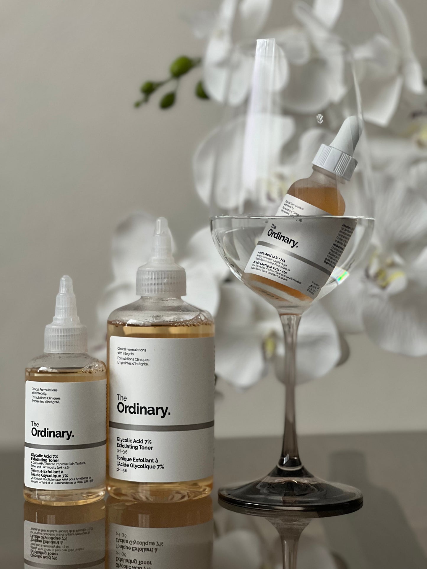The Ordinary Ácido Glicólico + Láctico Set x3