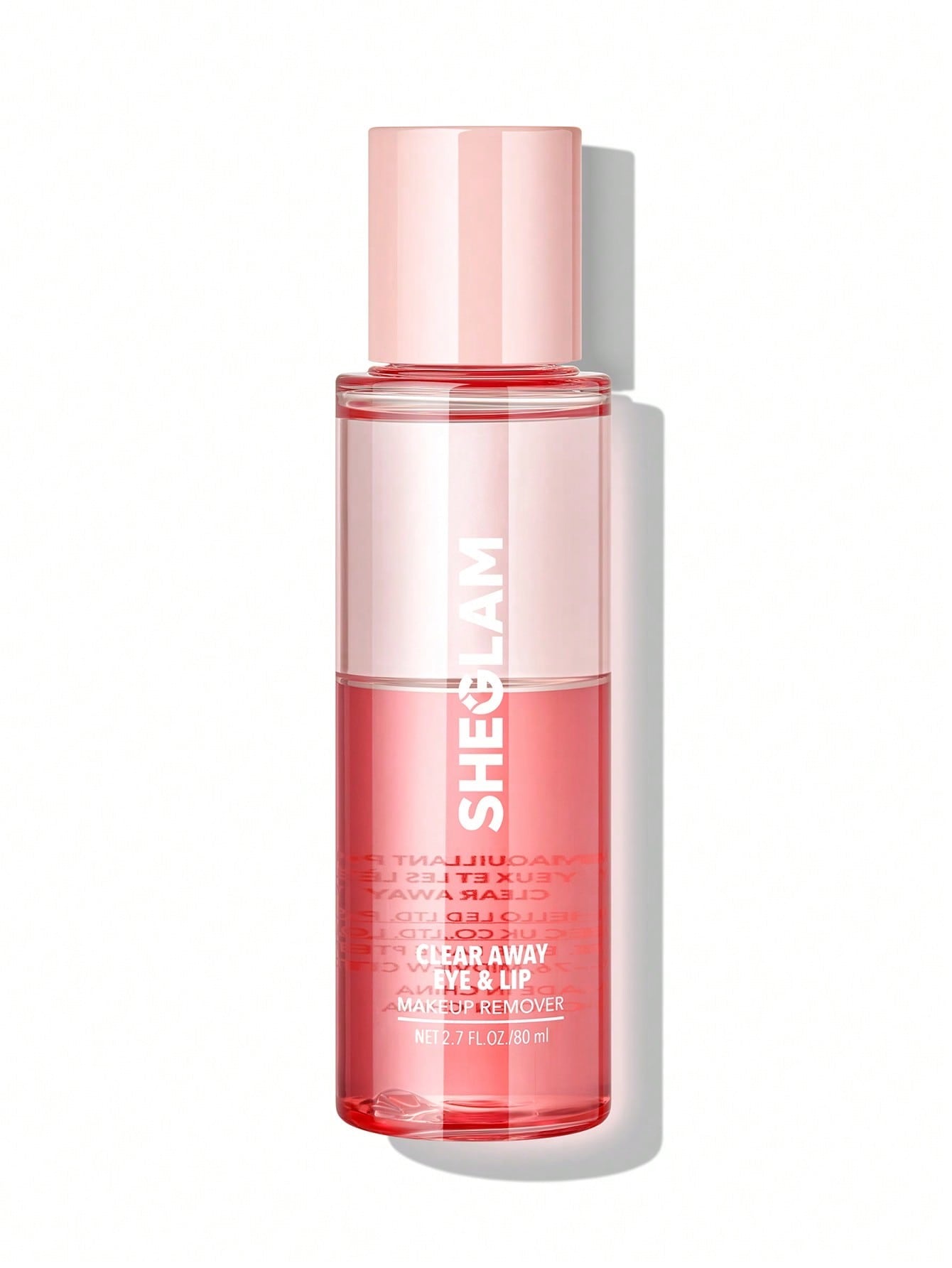 Sheglam Clear Away Eye & Lip Makeup Removedor de maquillaje