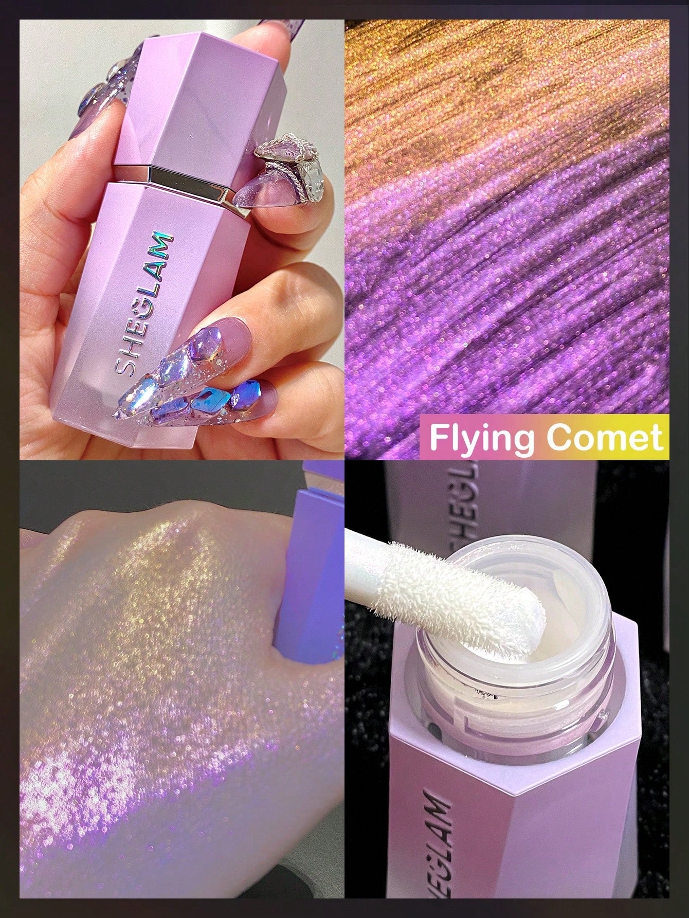 Sheglam Chroma-Glow Bloom Liquid Highlighter - Iluminador Liquido
