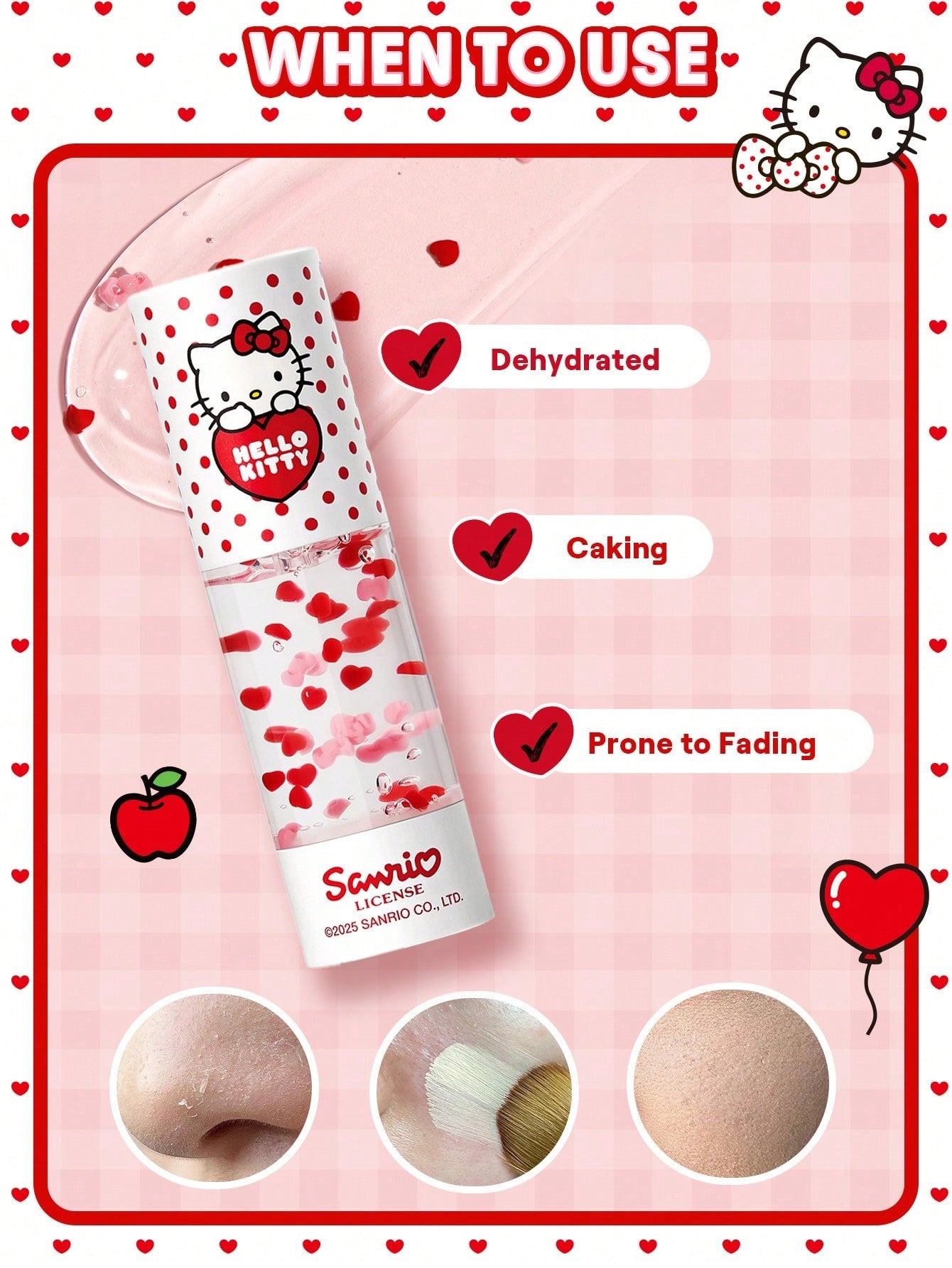 Sheglam Hello Kitty|Jelly Amor Hydrating Primer - Pre Base Hidratante