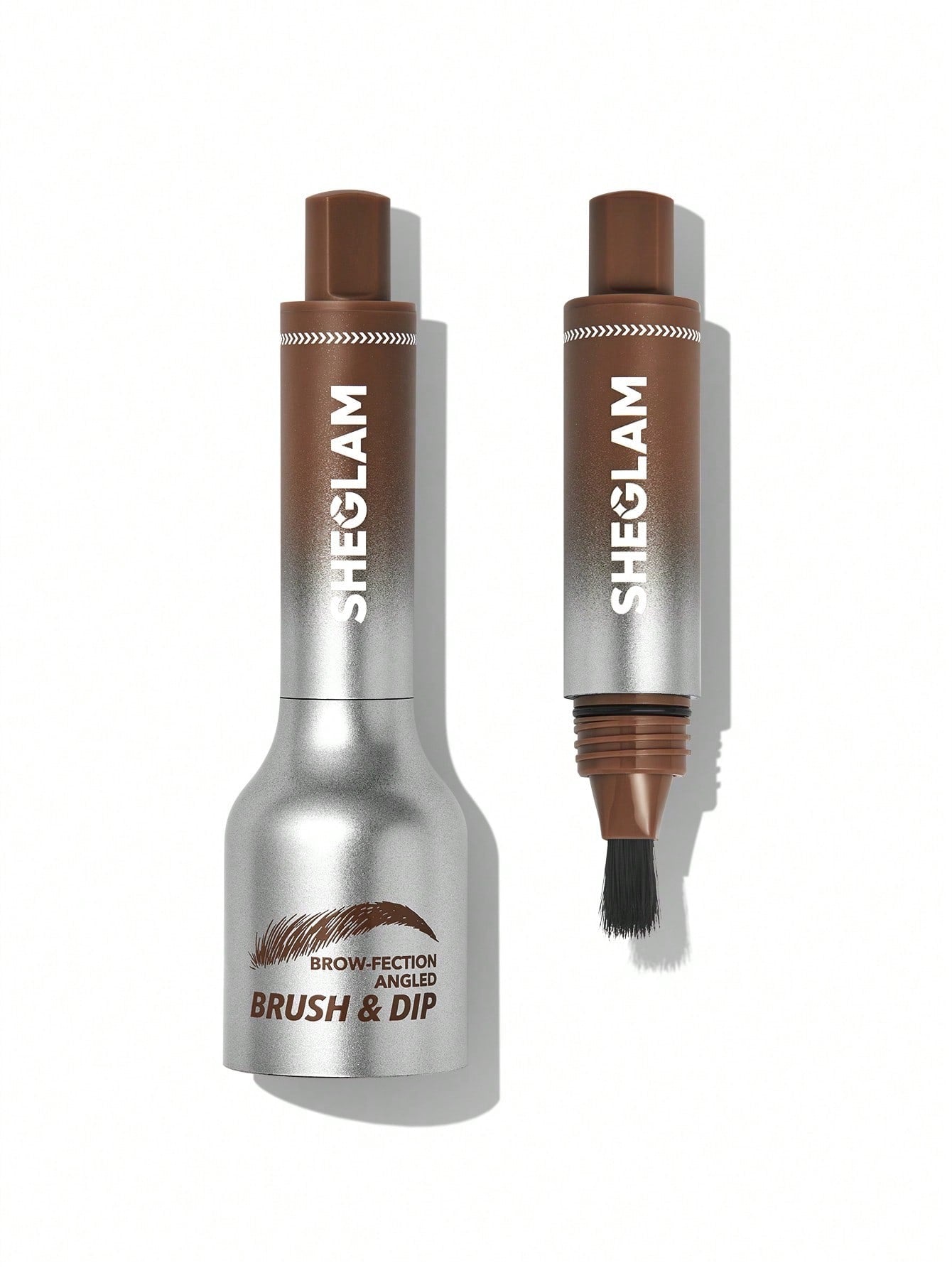 Sheglam Brow-Fection Angled Brush & Dip - Cejas