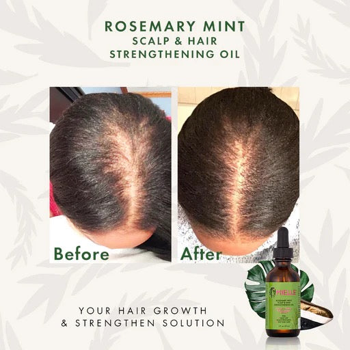 Mielle Rosemary Mint Scalp & Hair Strengthening Oil - Aceite Capilar
