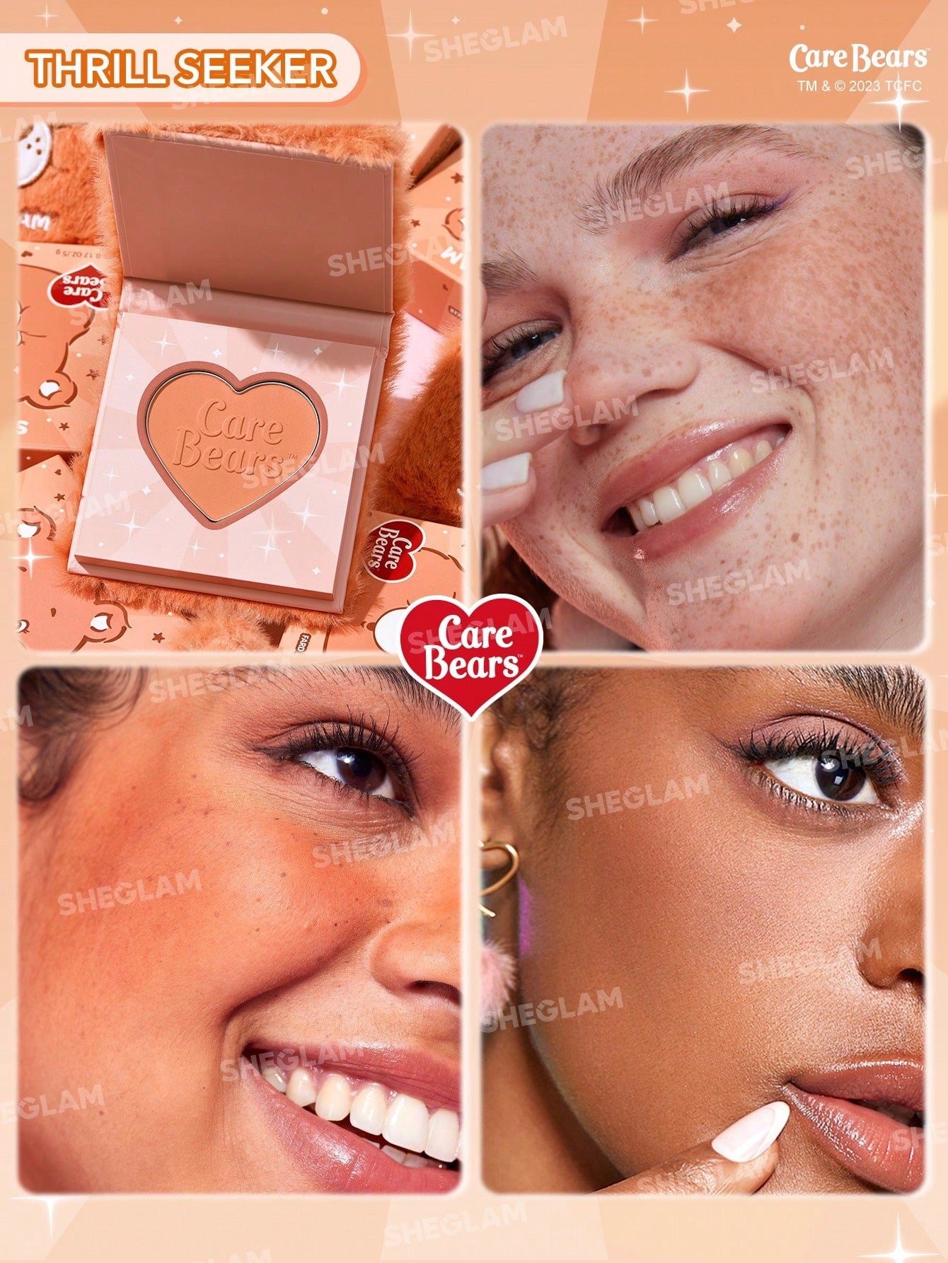 Care Bears x SHEGLAM Cuddle Time Blush - Rubor Ositos