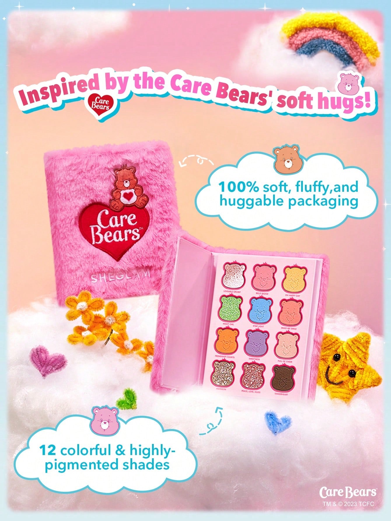 Care Bears X SHEGLAM Share Your Care Palette - Paleta de Sombras
