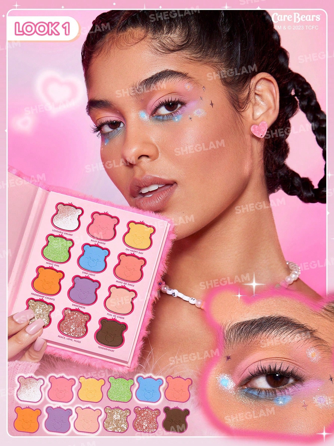 Care Bears X SHEGLAM Share Your Care Palette - Paleta de Sombras