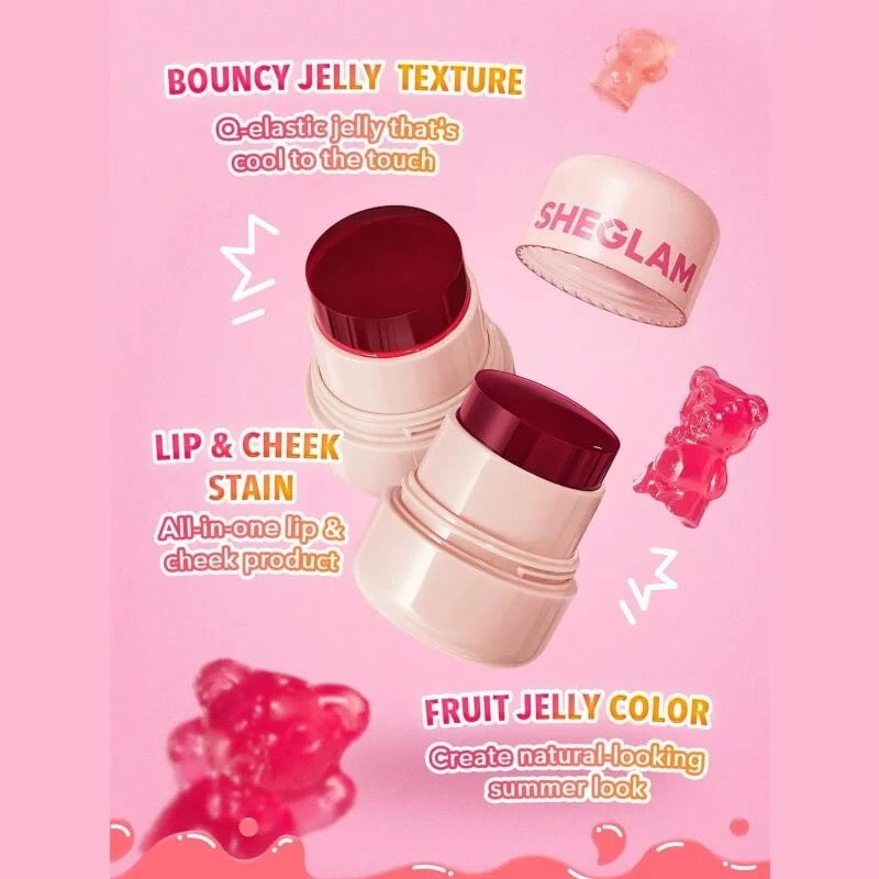 Sheglam Jelly-Licious Lip & Blush Tint