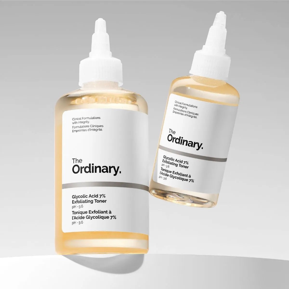 The Ordinary  Ácido Glicólico + Láctico Set x3