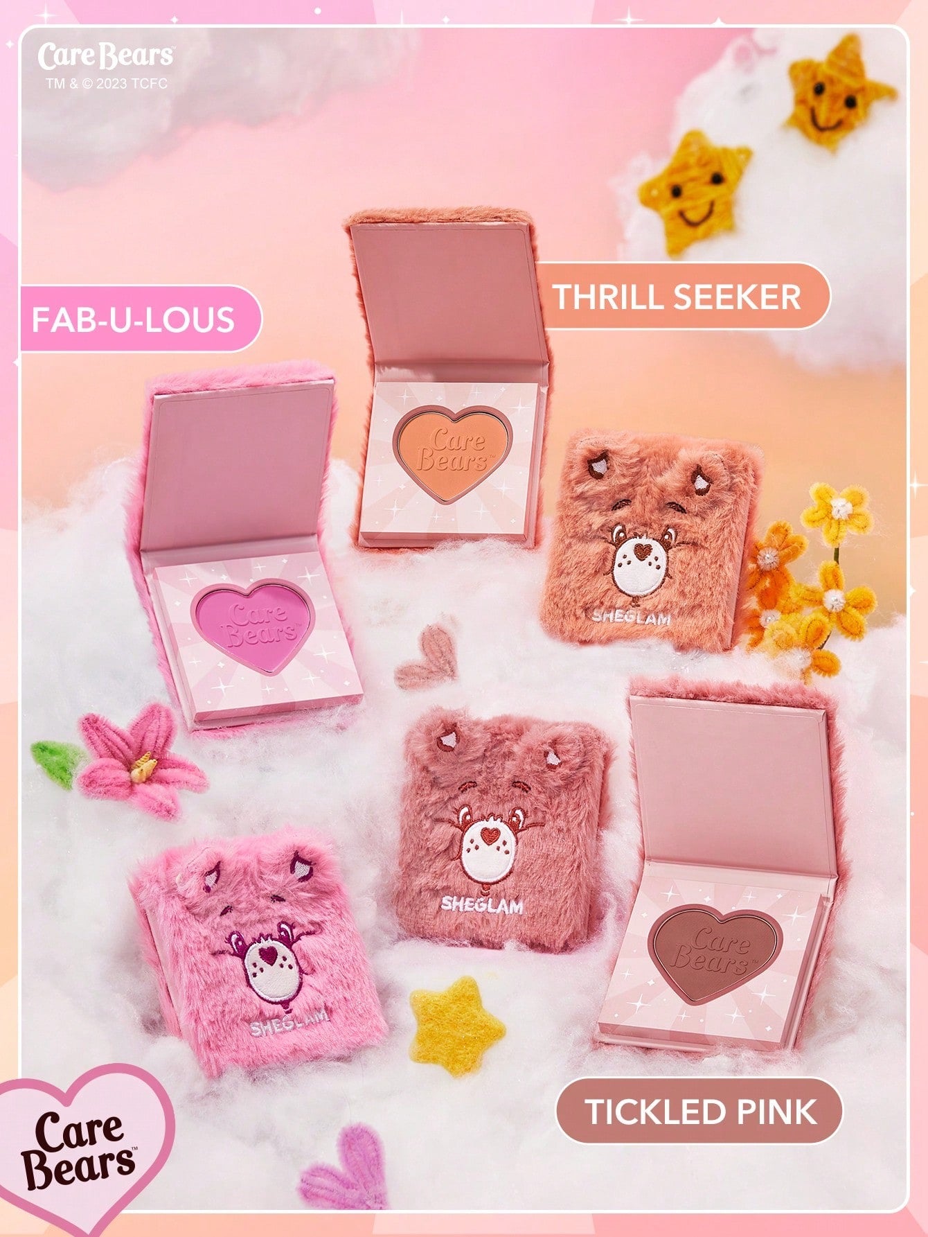 Care Bears™ x SHEGLAM Collection Set - Set Ositos