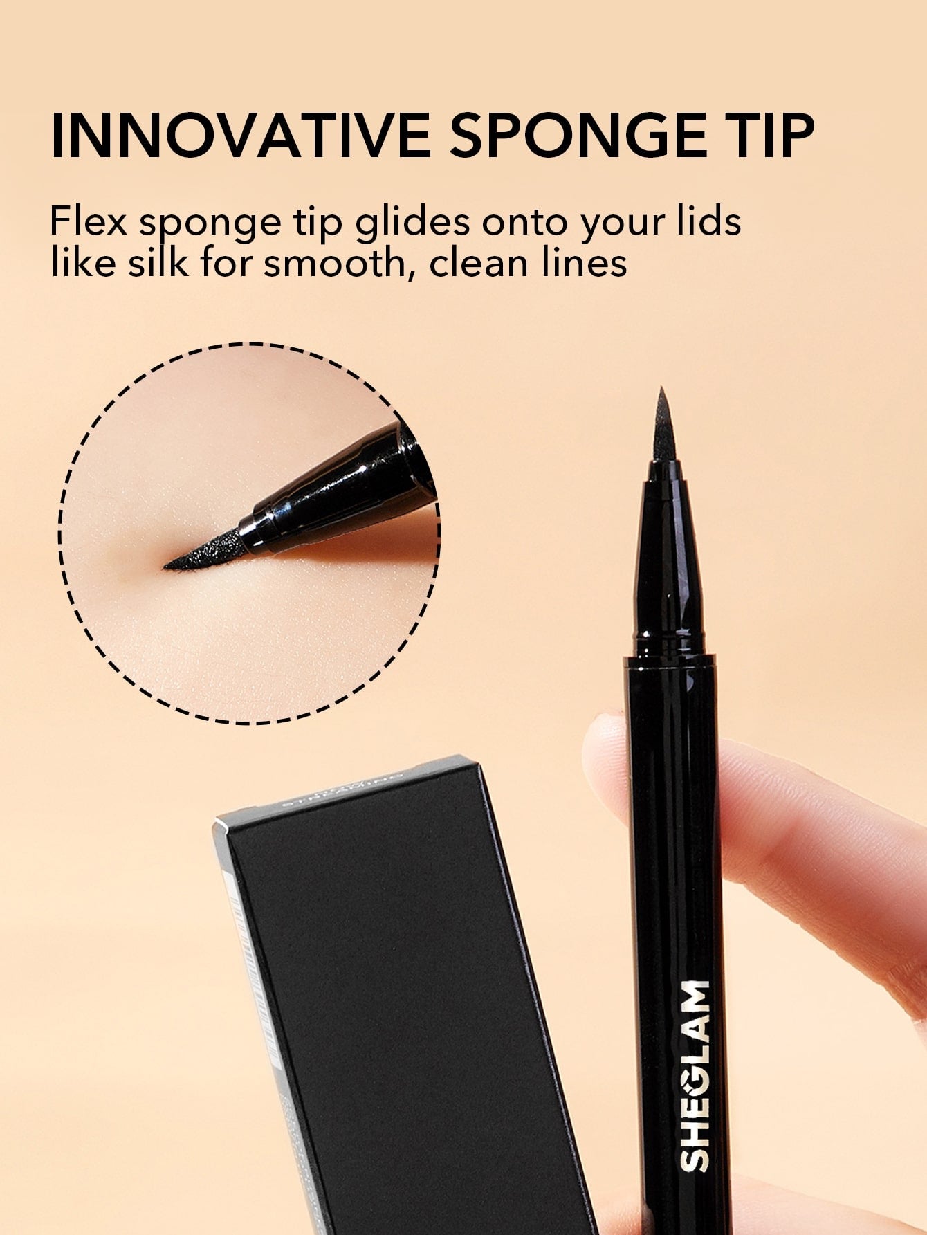 Sheglam Eye Affinity Waterproof Eyeliner Delineador Liquido
